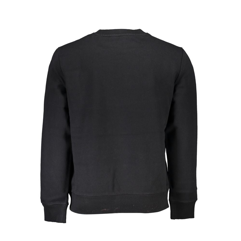 Napapijri Nero Cotton Men Sweatshirt | Regal Royce