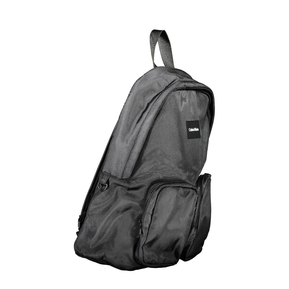 Calvin Klein Nero Polyester Mens Backpack | Regal Royce