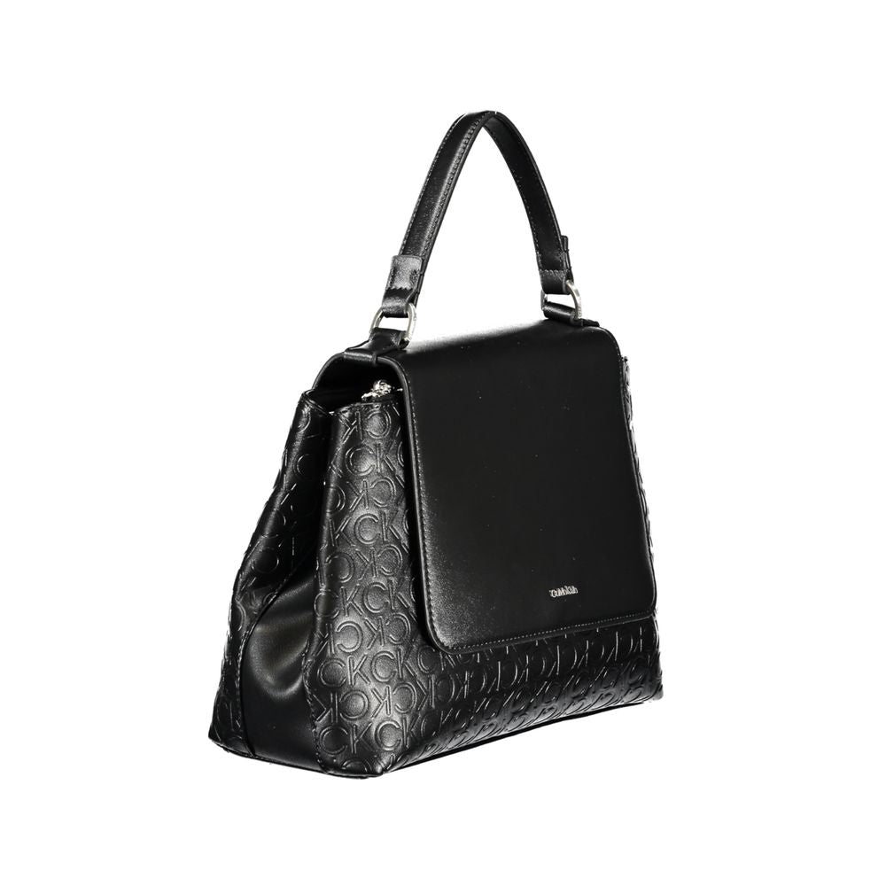 Calvin Klein Black Polyester Women Handbag | Regal Royce