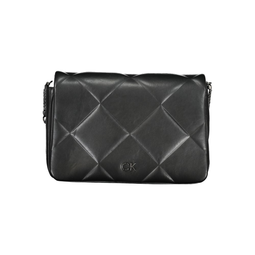 Calvin Klein Black Polyester Women's Shoulder Bag | Regal Royce