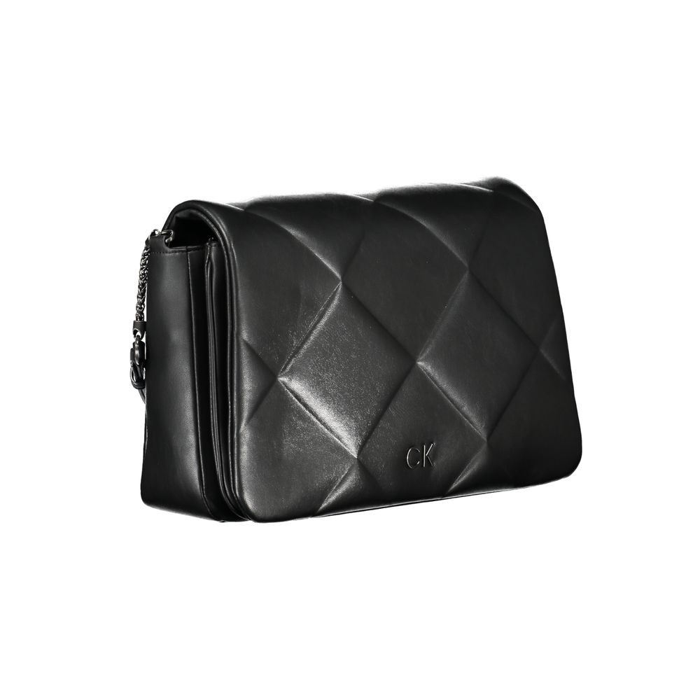 Calvin Klein Black Polyester Women's Shoulder Bag | Regal Royce