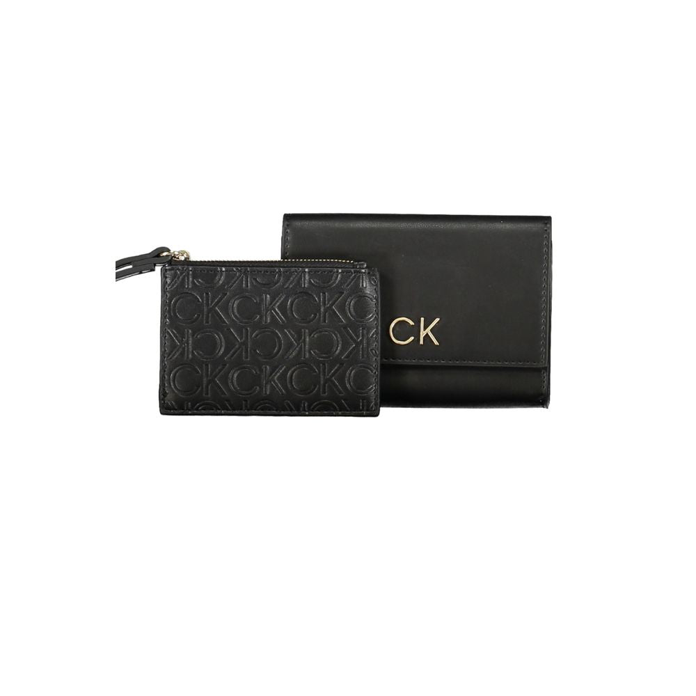 Calvin Klein Black Polyester Women Wallet | Regal Royce