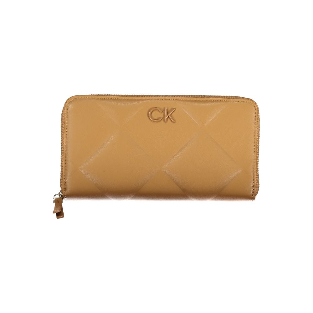 Calvin Klein Marrone Poliuretano Donna Wallet | Regal Royce