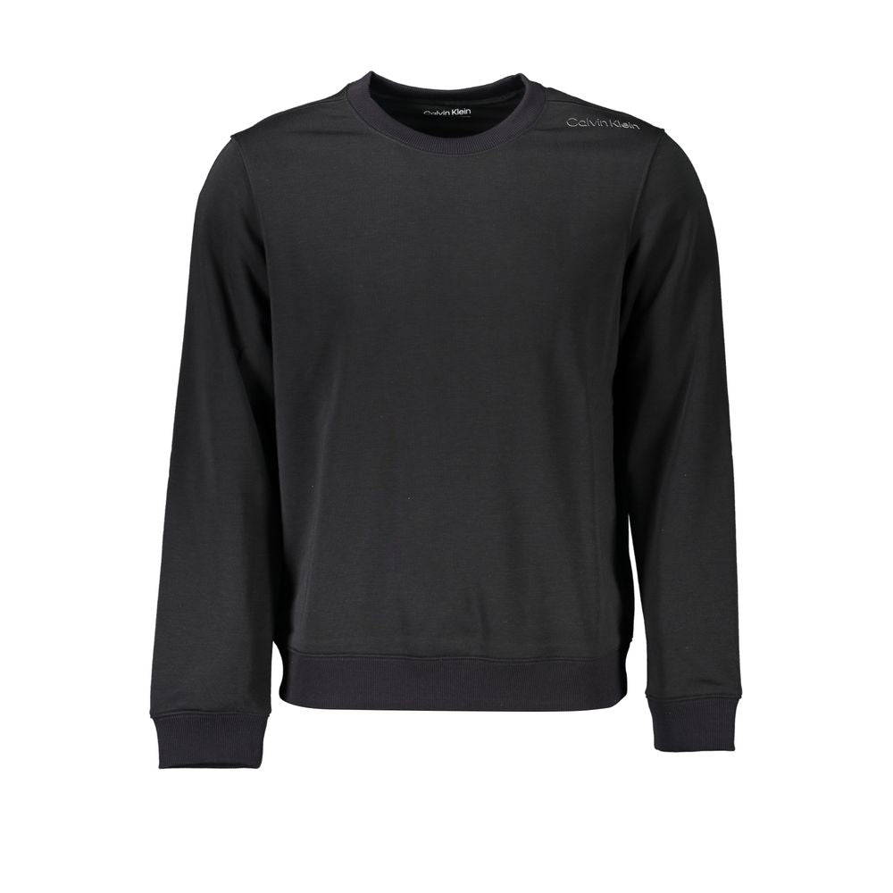 Calvin Klein Black Polyester Men's Sweatshirt | Regal Royce