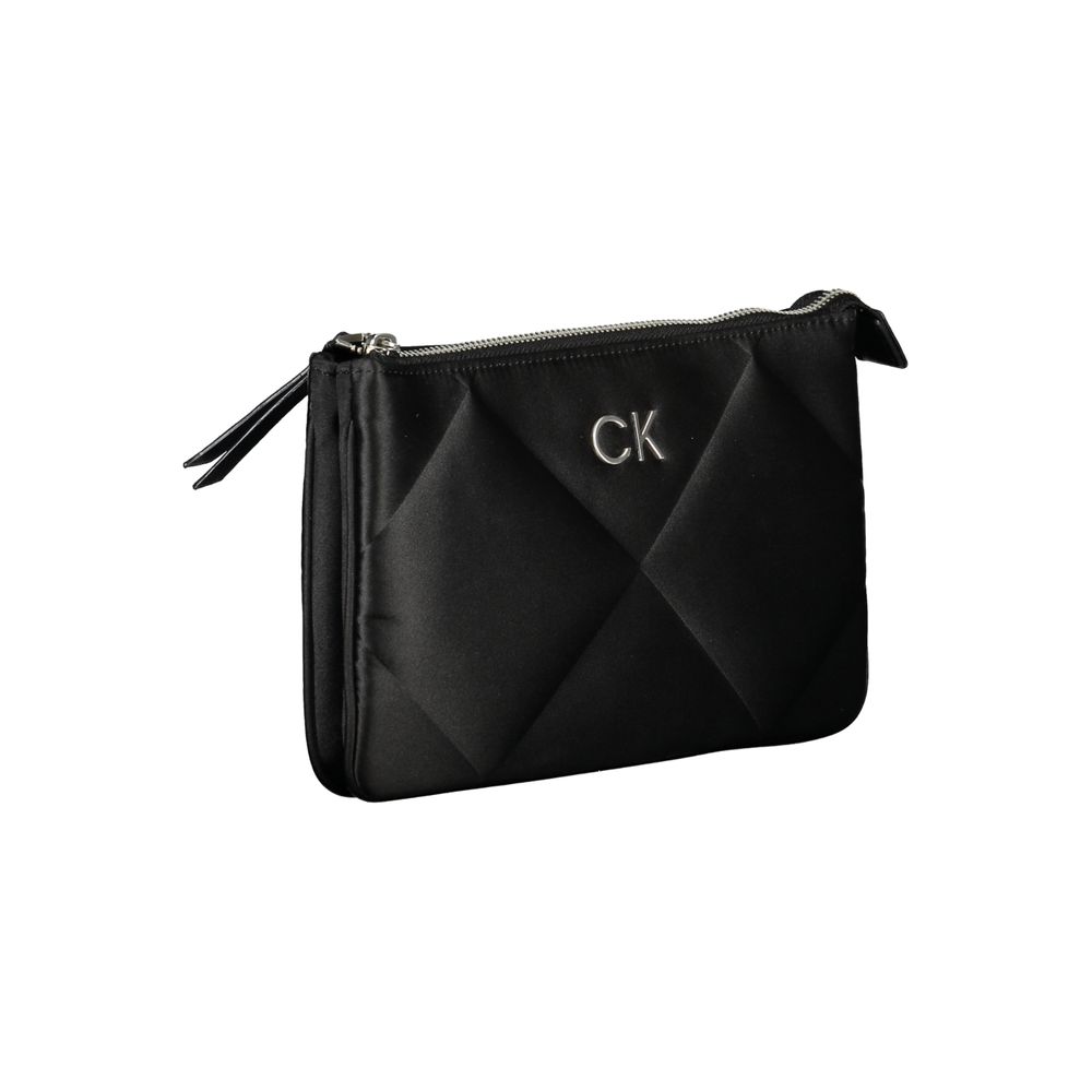 Calvin Klein Black Polyester Women Shoulder Bag | Regal Royce