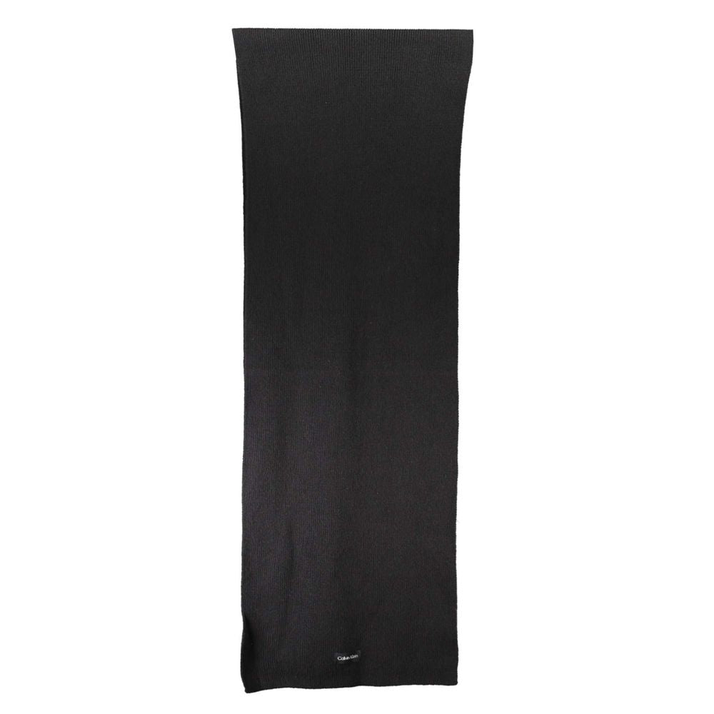 Calvin Klein Black Cotton Women Scarf | Regal Royce