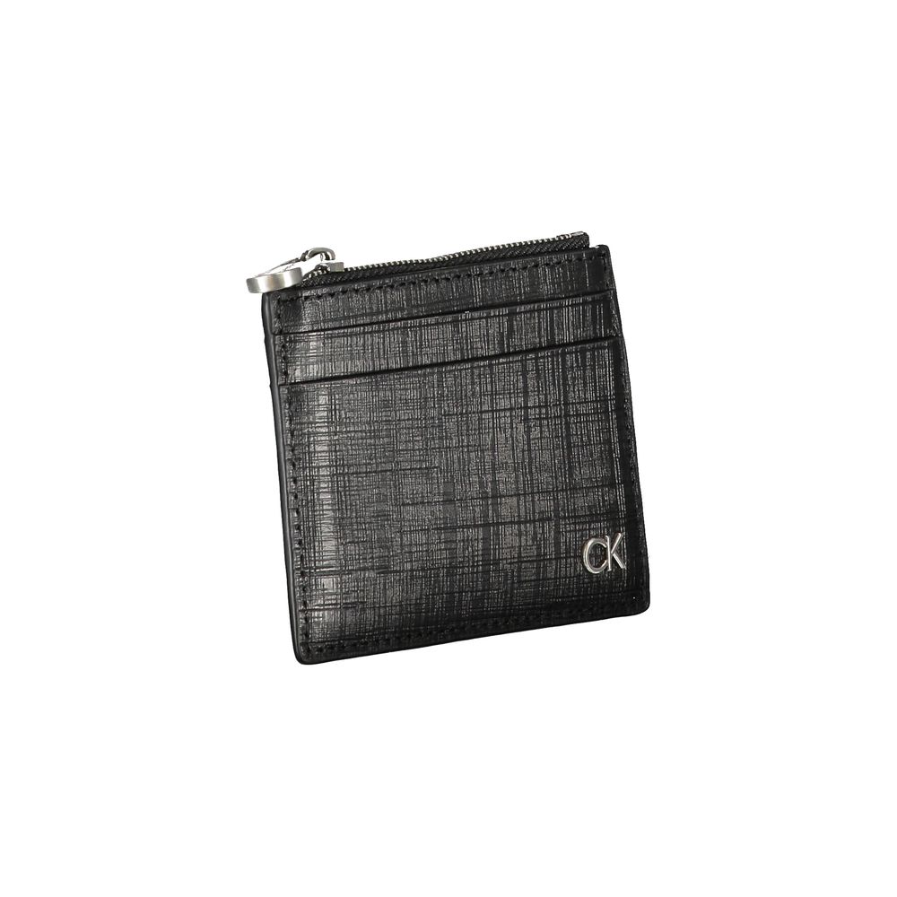 Calvin Klein Nero Leather Men Cardholder | Regal Royce