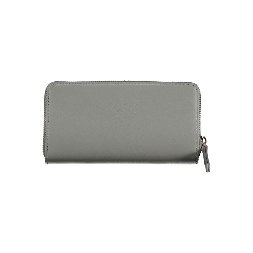 Tommy Hilfiger Grigio Poliuretano Women Wallet | Regal Royce