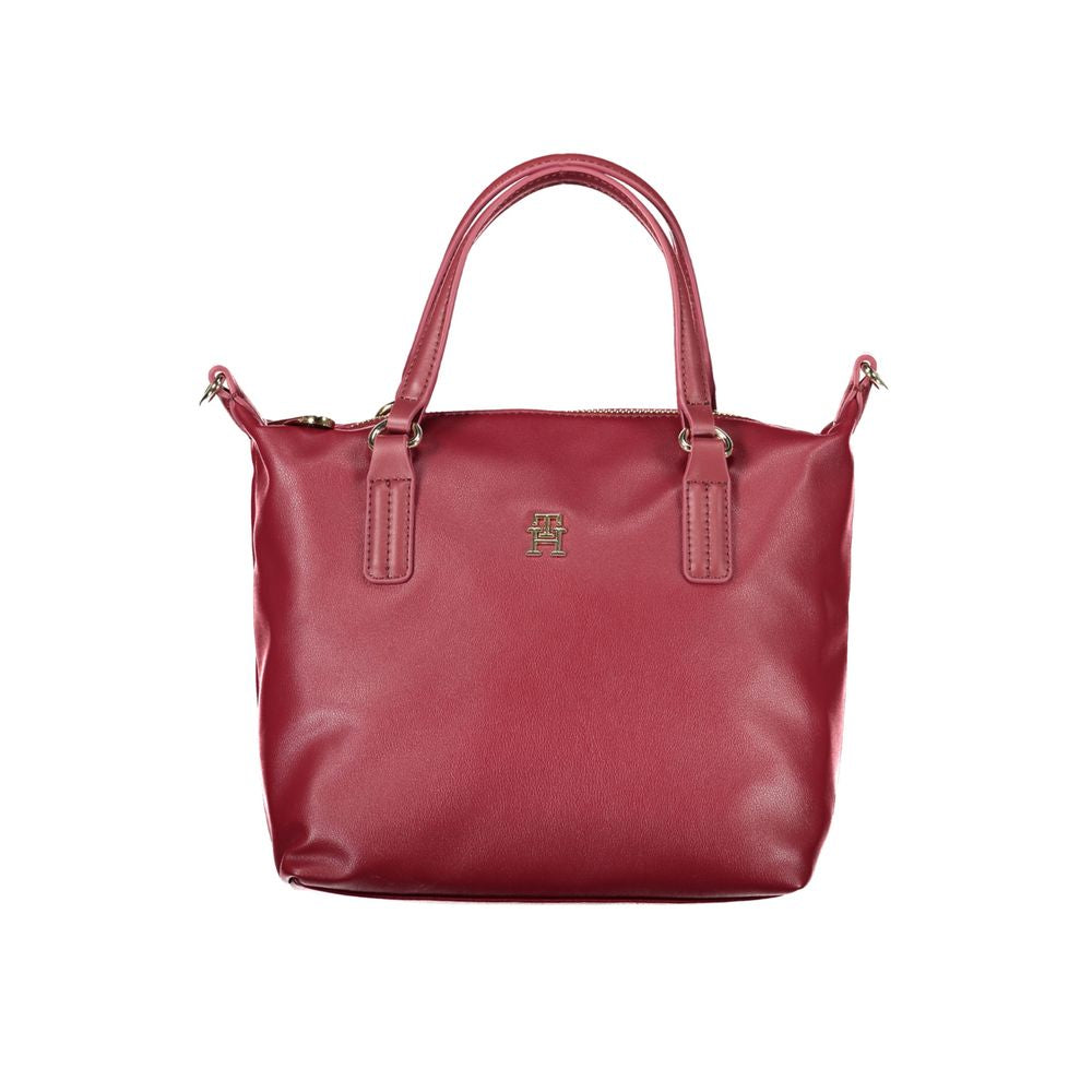 Tommy Hilfiger Red Polyester Handbag