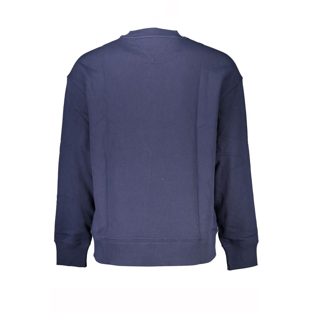 Tommy Hilfiger Blue Cotton Men Sweatshirt | Regal Royce