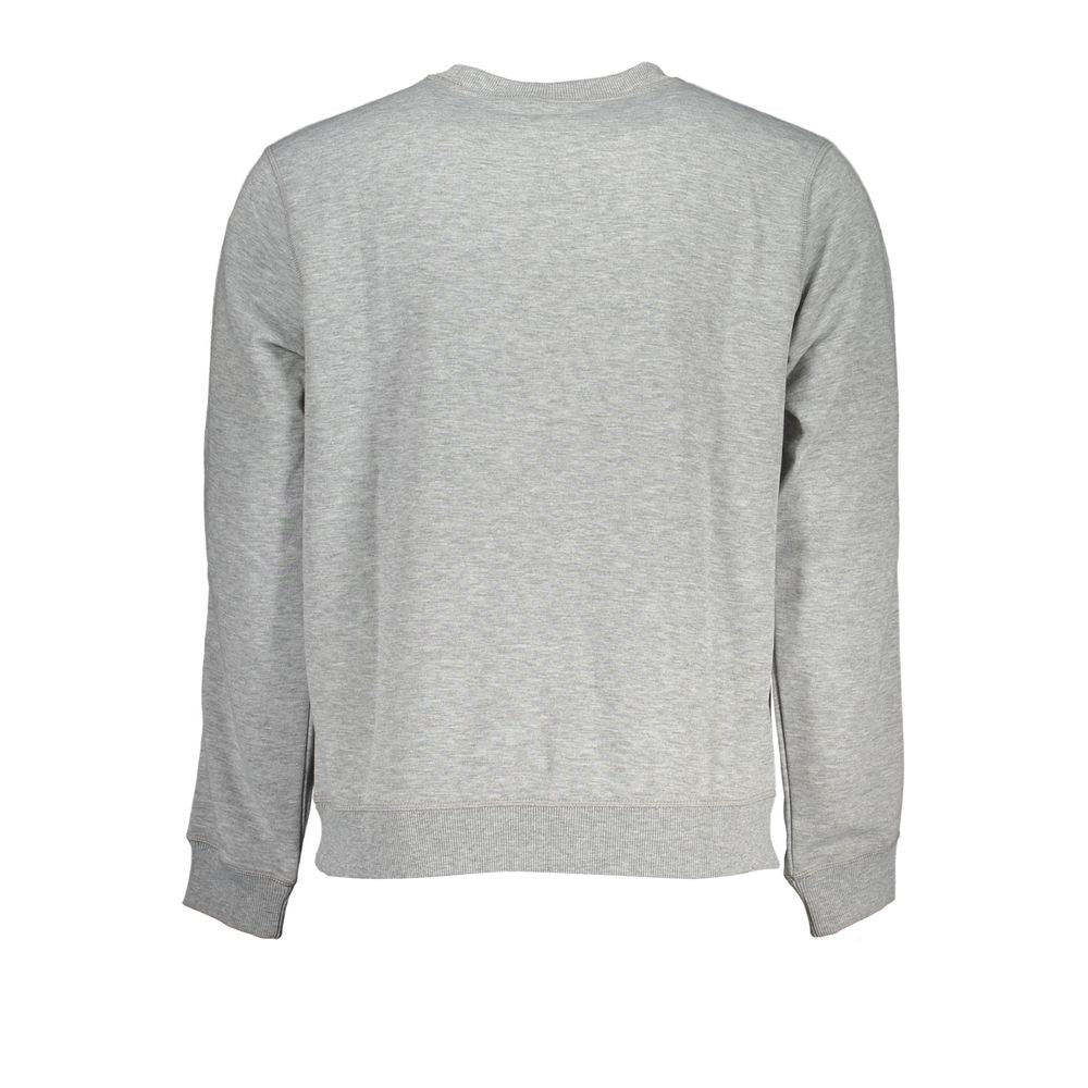 Calvin Klein Grigio Polyester Men Sweatshirt | Regal Royce