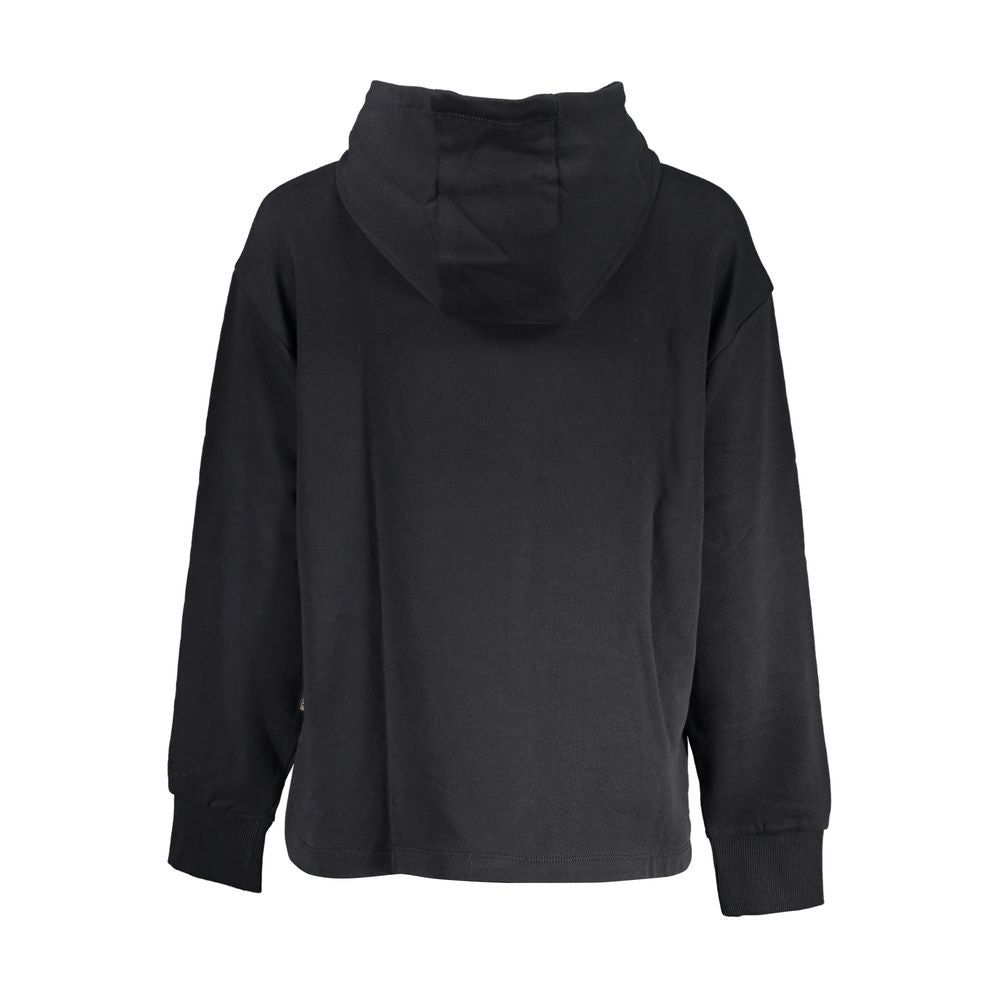Napapijri Black Cotton Women's Hoodie | Regal Royce