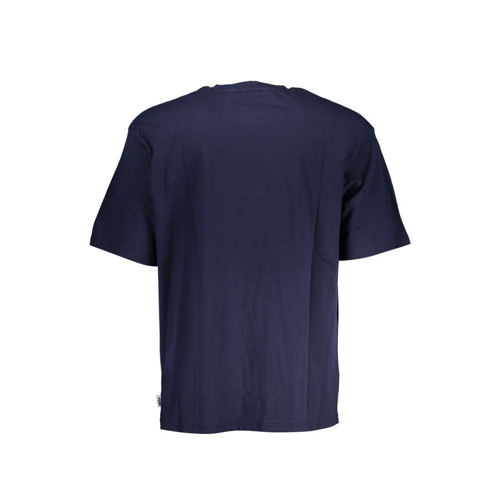 Fila Blue Cotton Men's T-Shirt | Regal Royce