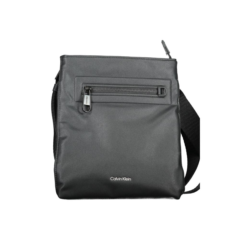 Calvin Klein Black Polyester Men's Shoulder Bag | Regal Royce