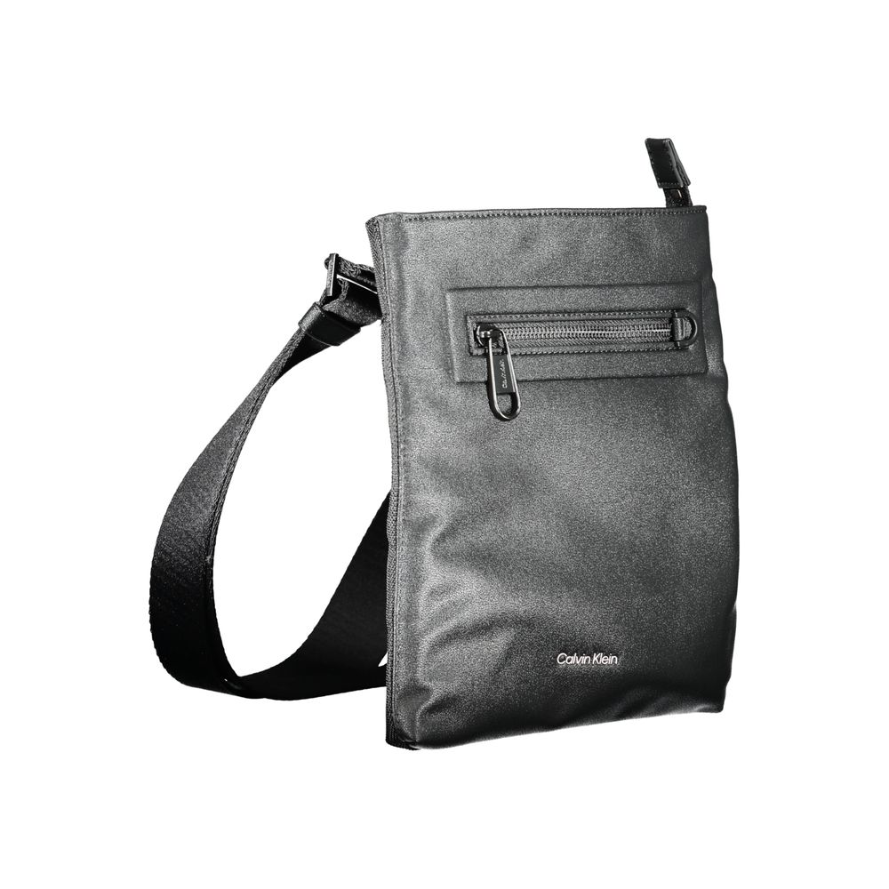 Calvin Klein Black Polyester Men's Shoulder Bag | Regal Royce
