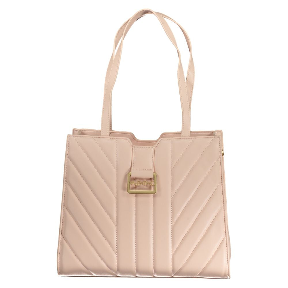 Mario Valentino Rosa Polyurethane Women Handbag | Regal Royce