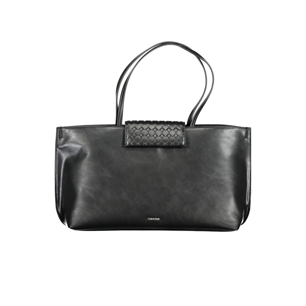 Calvin Klein Black Polyester Women Handbag | Regal Royce