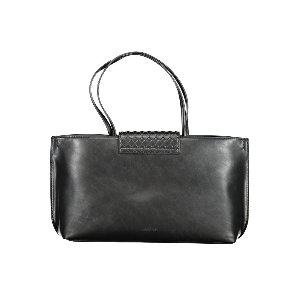 Calvin Klein Black Polyester Women Handbag | Regal Royce