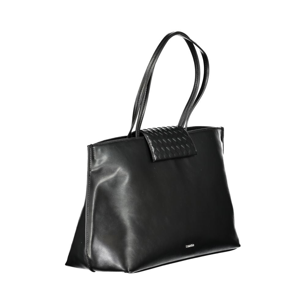 Calvin Klein Black Polyester Women Handbag | Regal Royce