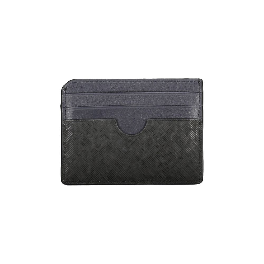Tommy Hilfiger Black Leather Men Wallet | Regal Royce