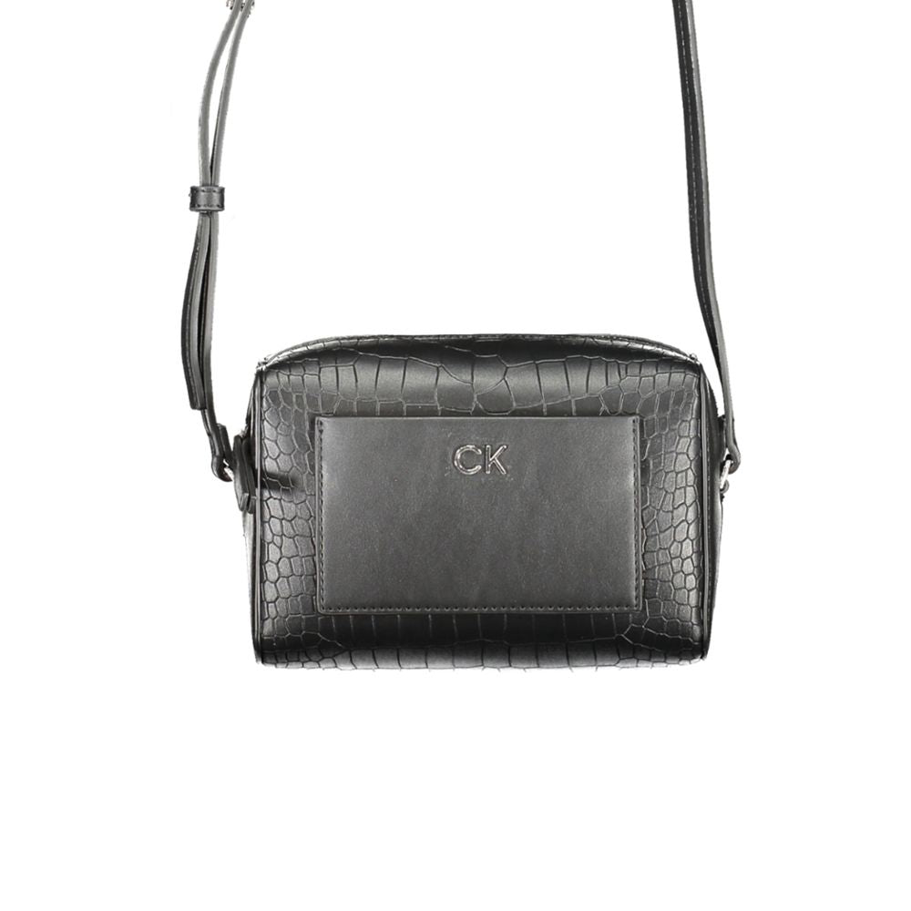 Calvin Klein Black Polyester Women Shoulder Bag | Regal Royce