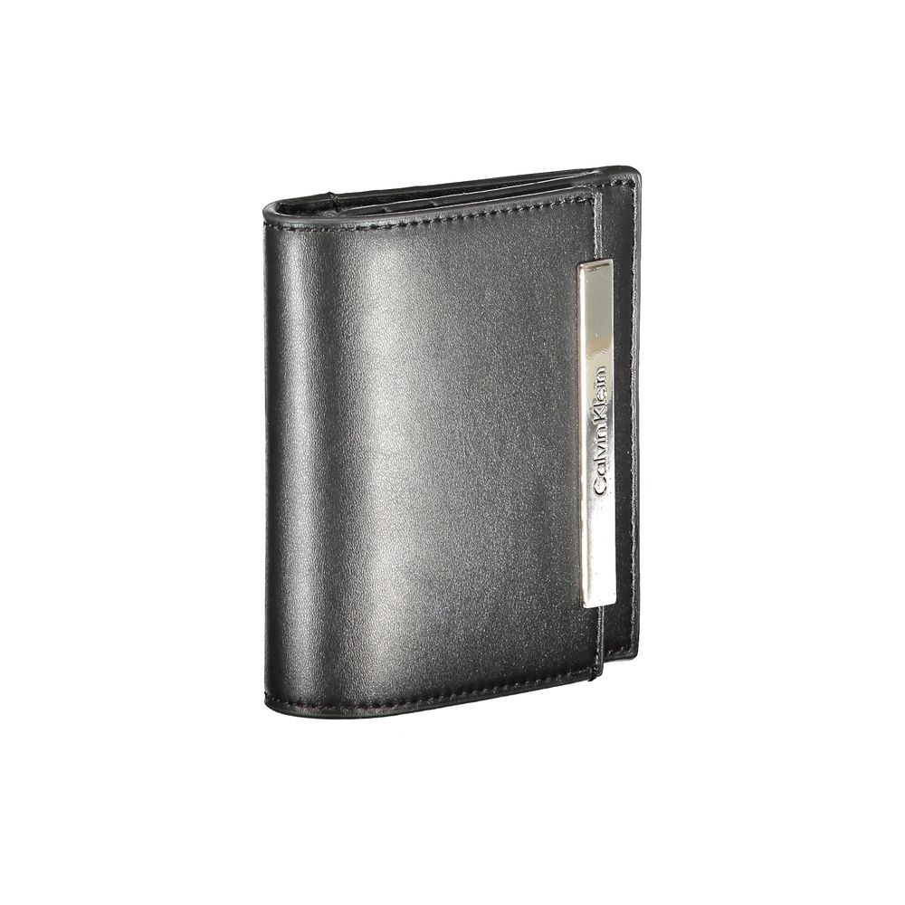 Calvin Klein Black Polyurethane Women Wallet | Regal Royce