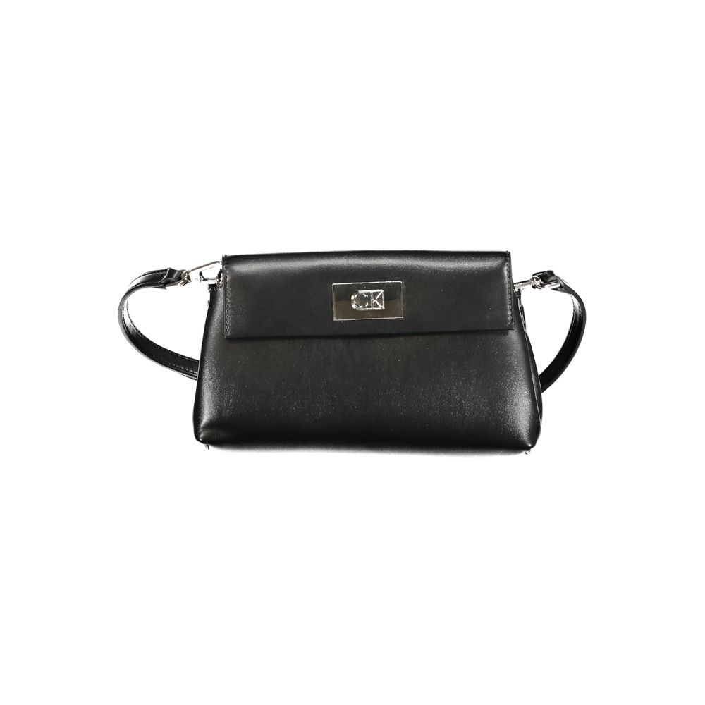 Calvin Klein Black Polyester Women Handbag | Regal Royce