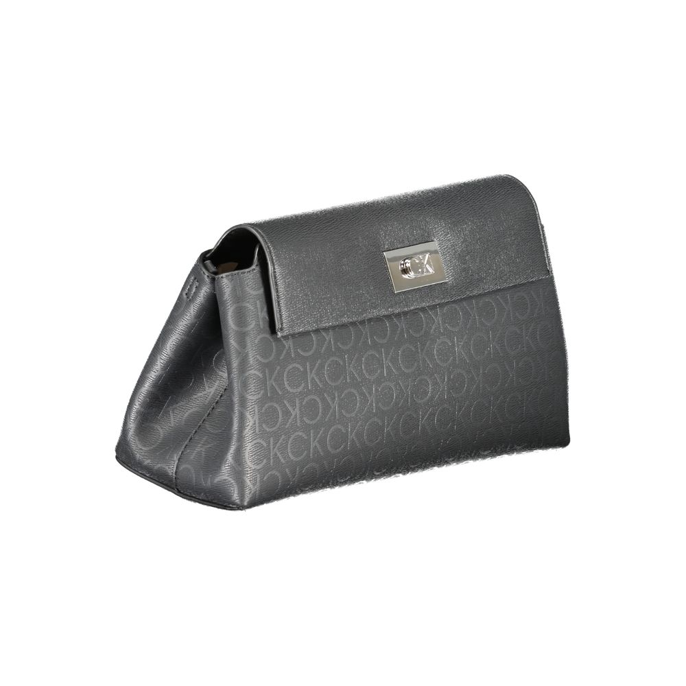 Calvin Klein Black Polyester Women's Shoulder Bag | Regal Royce