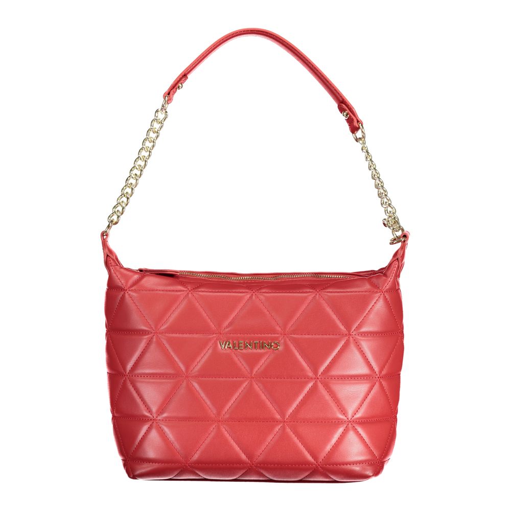 Mario Valentino Rosso Polyurethane Women Shoulder Bag | Regal Royce