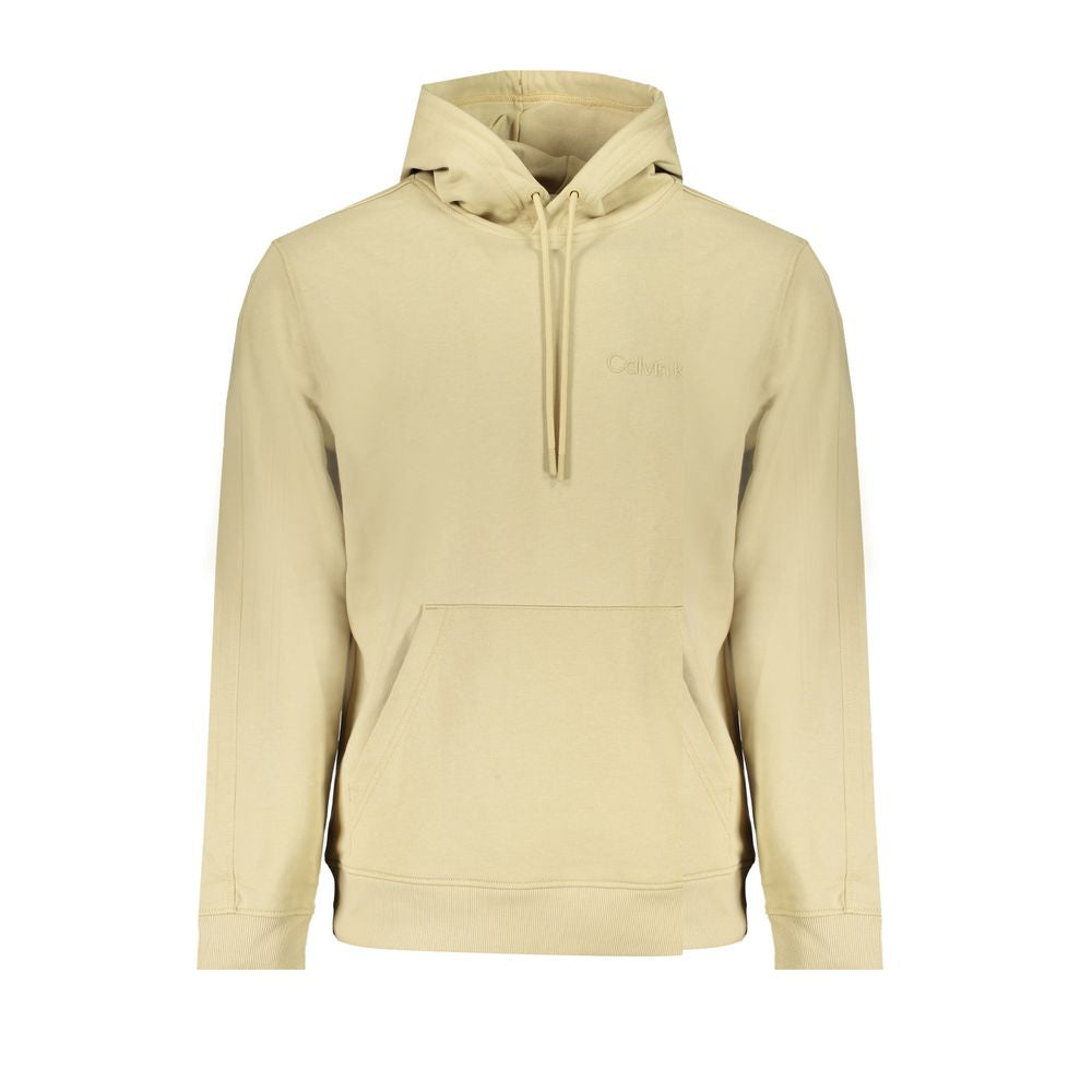 Calvin Klein Beige Cotton Men Sweatshirt | Regal Royce