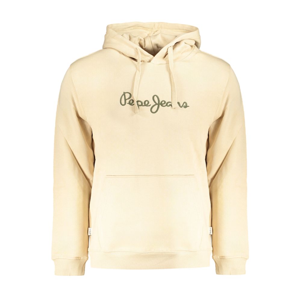 Pepe Jeans Beige Cotton Men Sweatshirt | Regal Royce