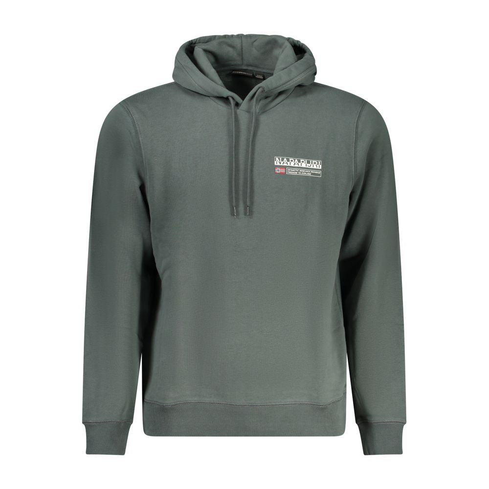 Napapijri Verde Cotton Men Sweatshirt | Regal Royce