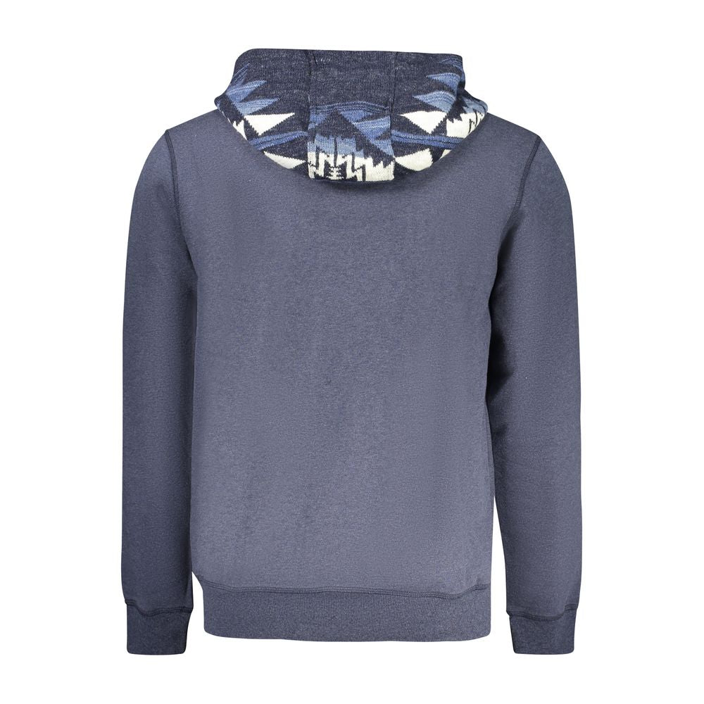 Guess Jeans Blue Cotton Men's Hoodie | Regal Royce
