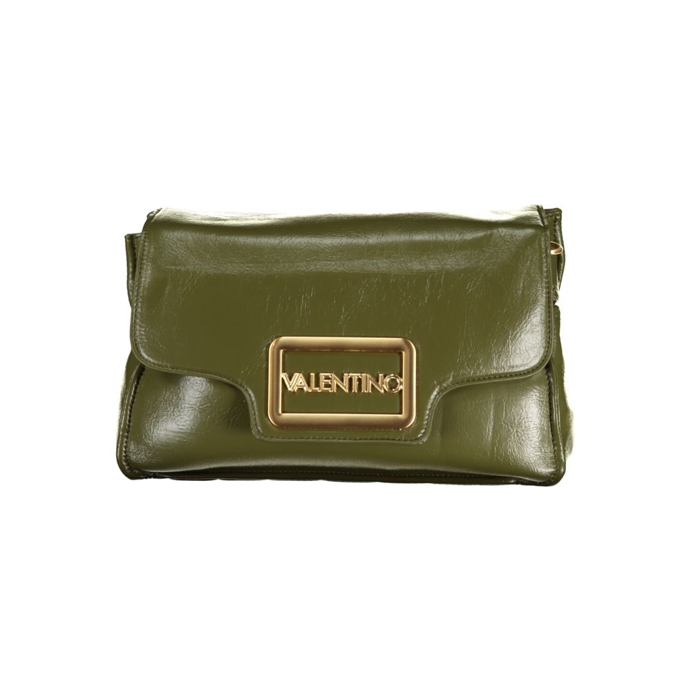 Mario Valentino Verde Polyurethane Women's Handbag | Regal Royce