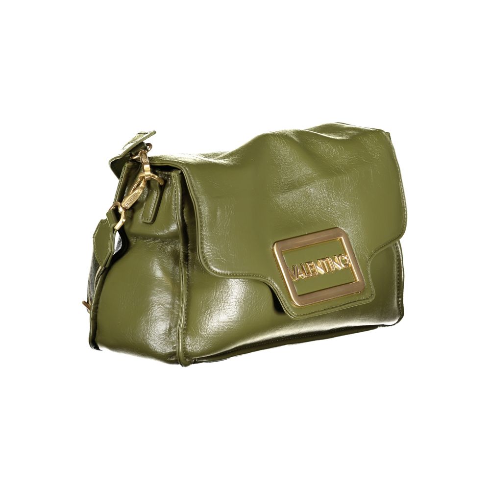 Mario Valentino Verde Polyurethane Women's Handbag | Regal Royce