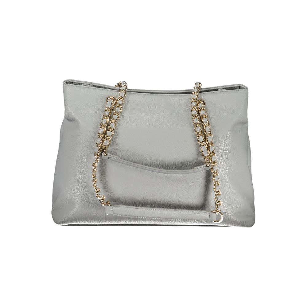 Mario Valentino Gray Polyurethane Women Bag | Regal Royce