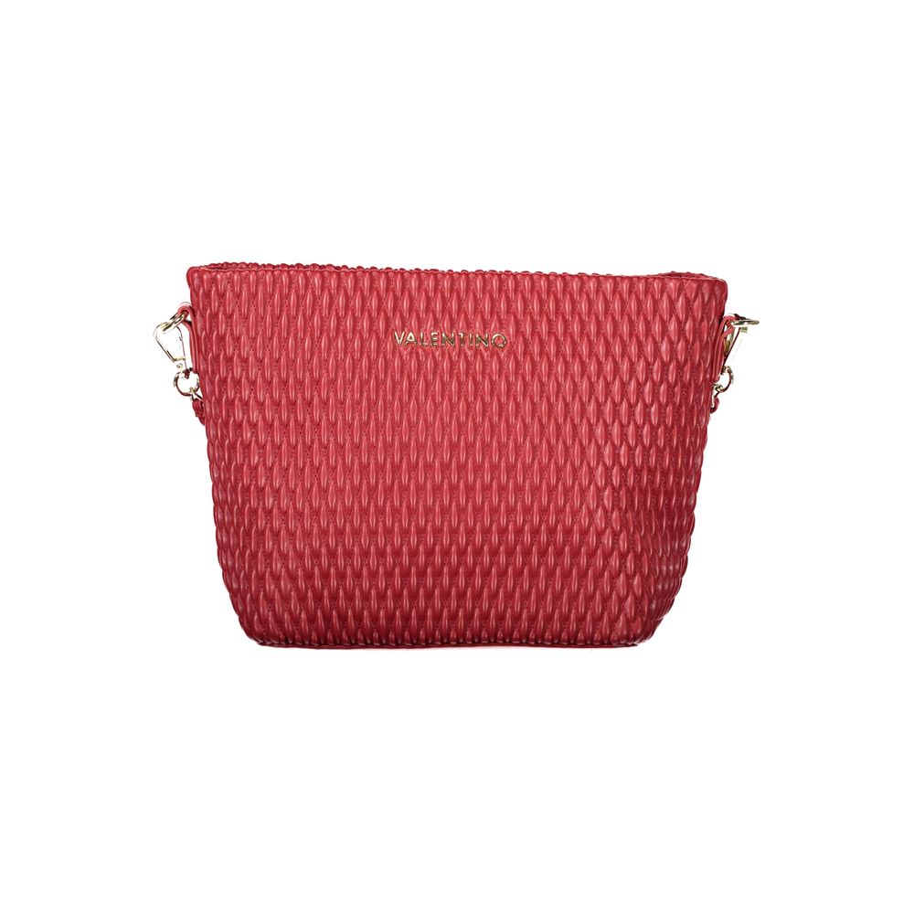 Mario Valentino Rosso Polyurethane Women Handbag | Regal Royce