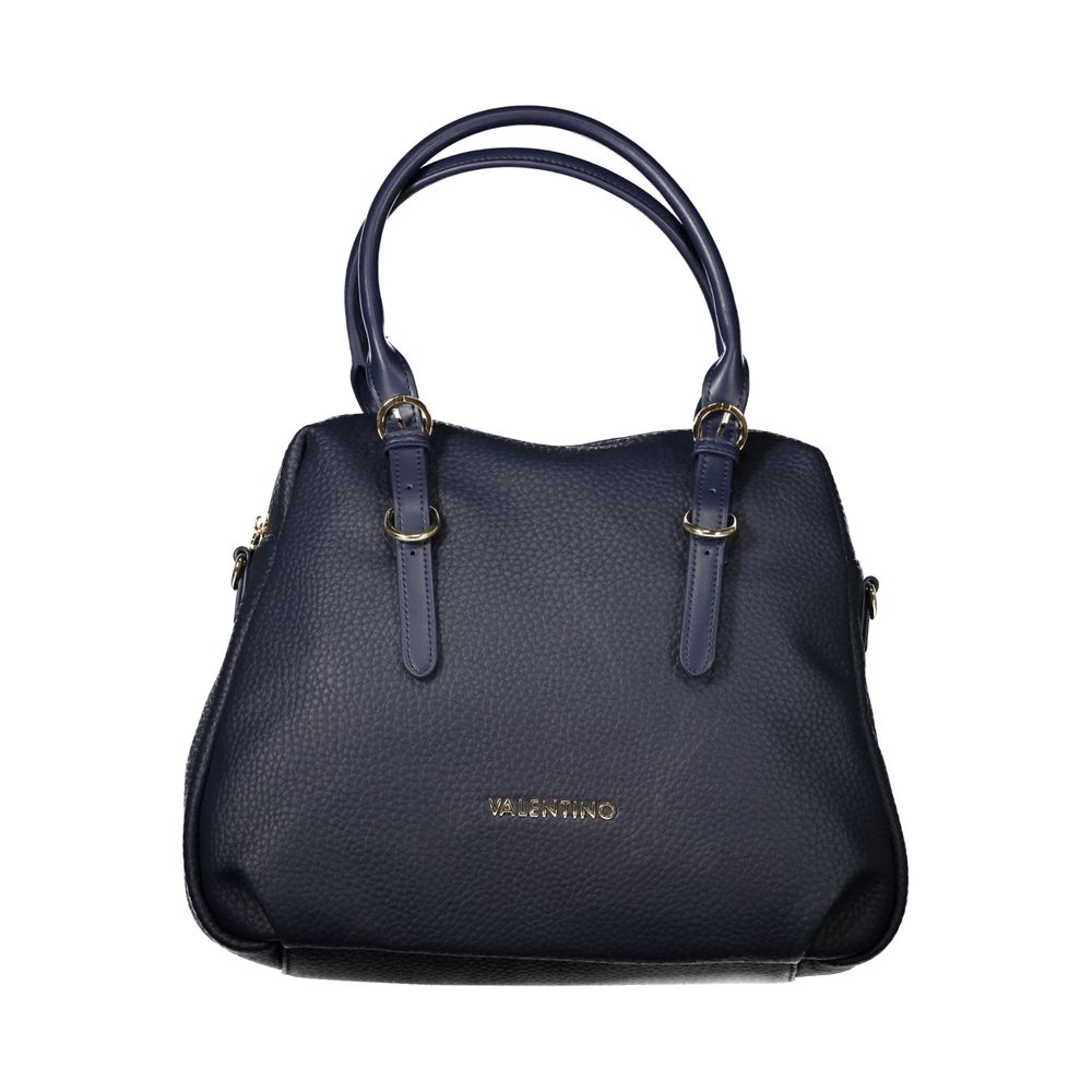 Mario Valentino Blue Polyurethane Women Handbag | Regal Royce