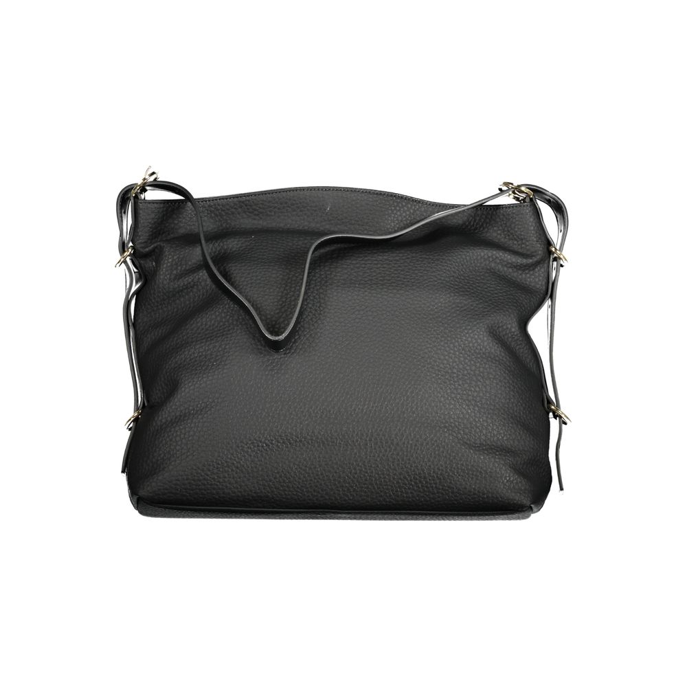 Mario Valentino Nero Polyurethane Womens Bag | Regal Royce