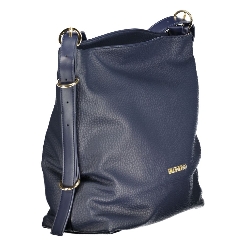 Mario Valentino Blu Polyurethane Women Handbag | Regal Royce