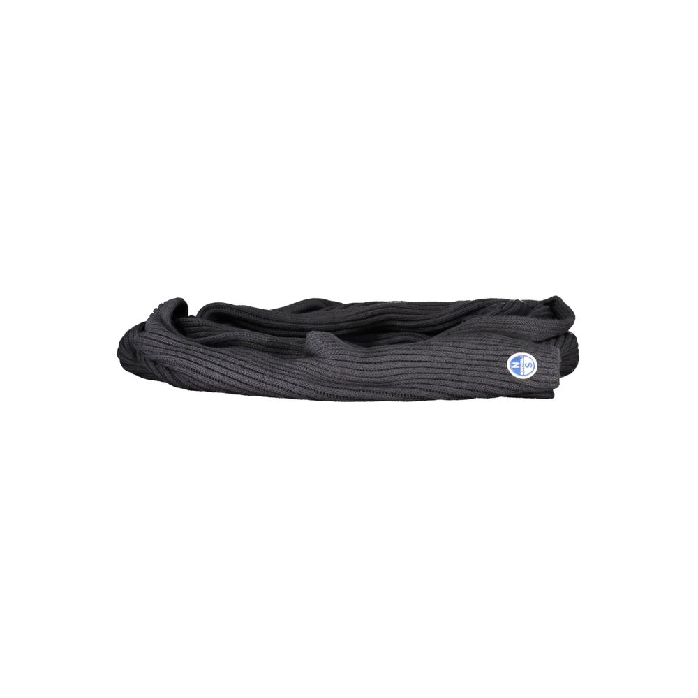 North Sails Nero Cotton Mens Scarf | Regal Royce