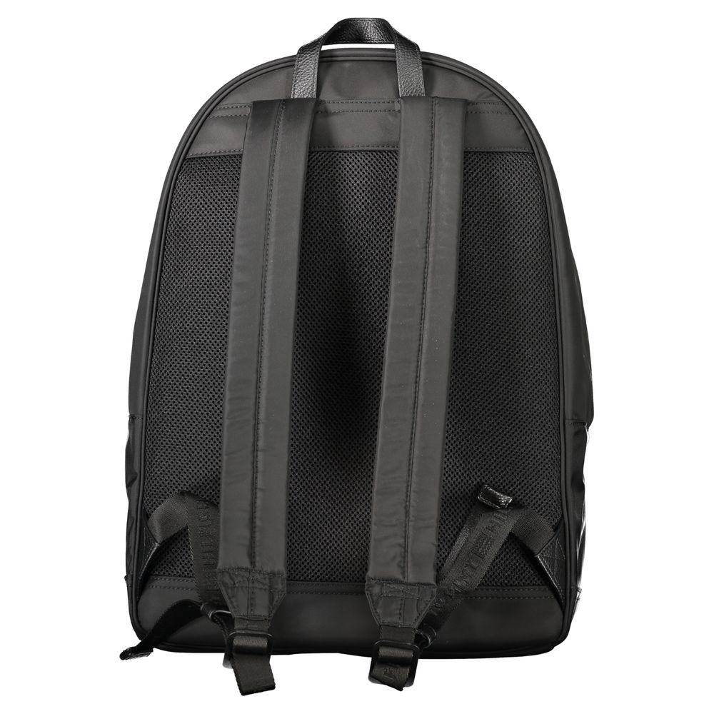 Tommy Hilfiger Nero Polyester Men Backpack | Regal Royce