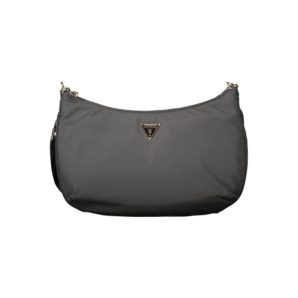 Guess Jeans Black Polyester Women Handbag | Regal Royce