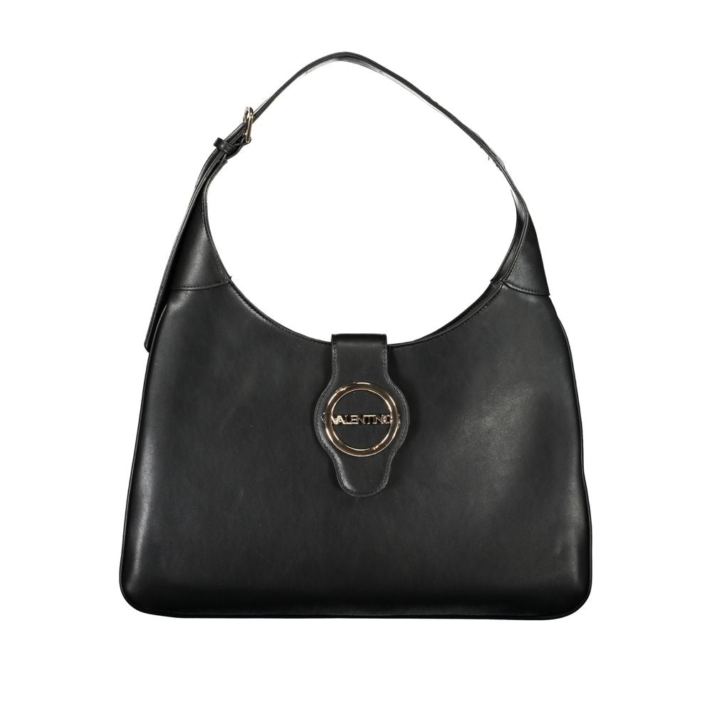 Mario Valentino Nero Polyurethane Women's Bag | Regal Royce