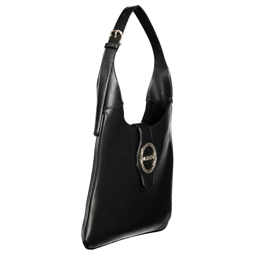 Mario Valentino Nero Polyurethane Women's Bag | Regal Royce