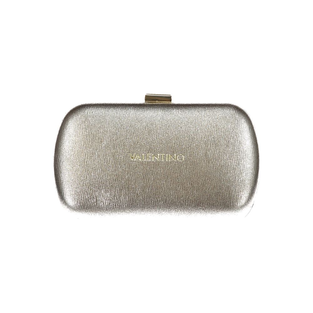 Mario Valentino Silver Polyurethane Women's Bag | Regal Royce