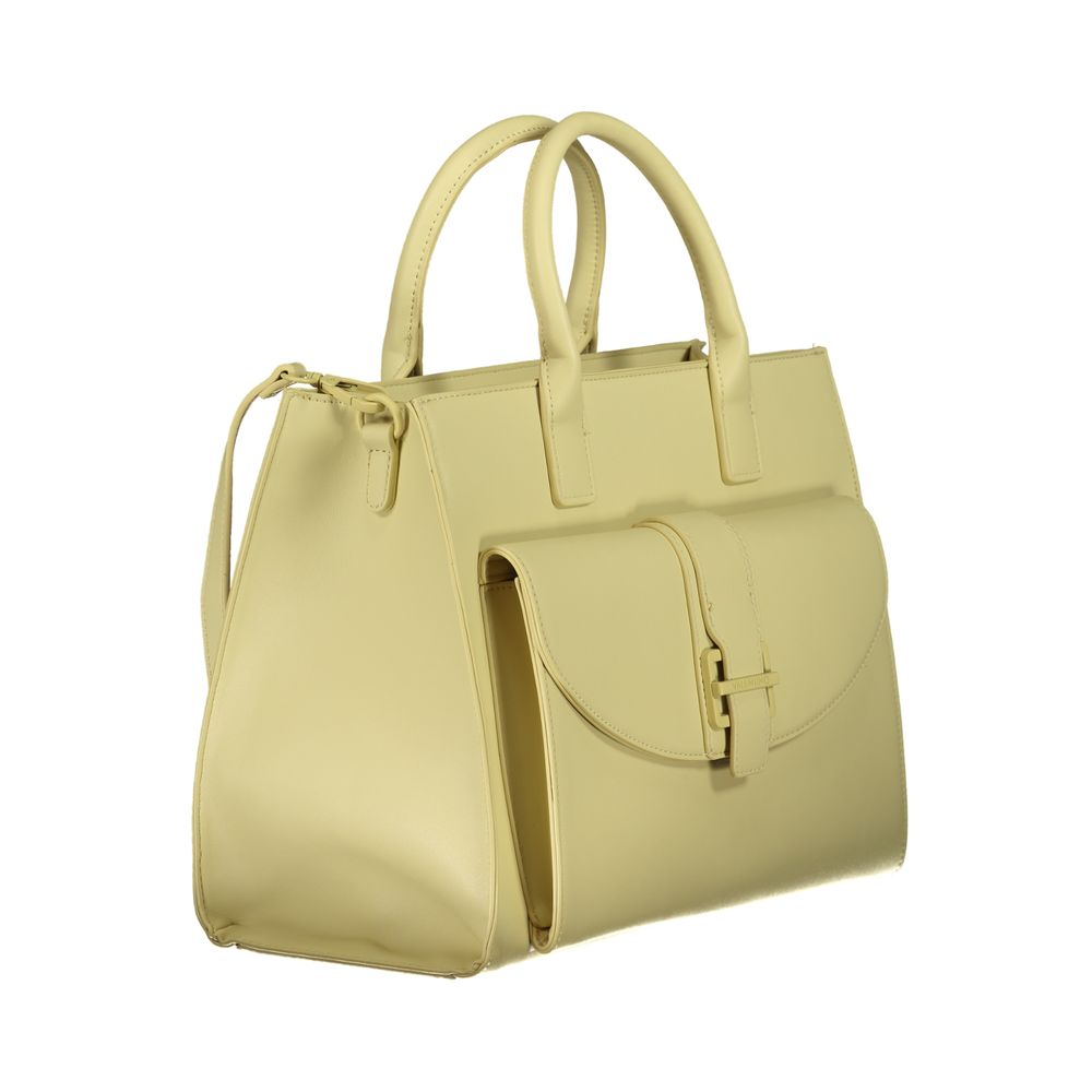 Mario Valentino Verde Polyurethane Women Handbag | Regal Royce