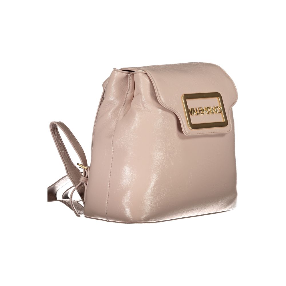 Mario Valentino Rosa Poliuretano Women Backpack | Regal Royce