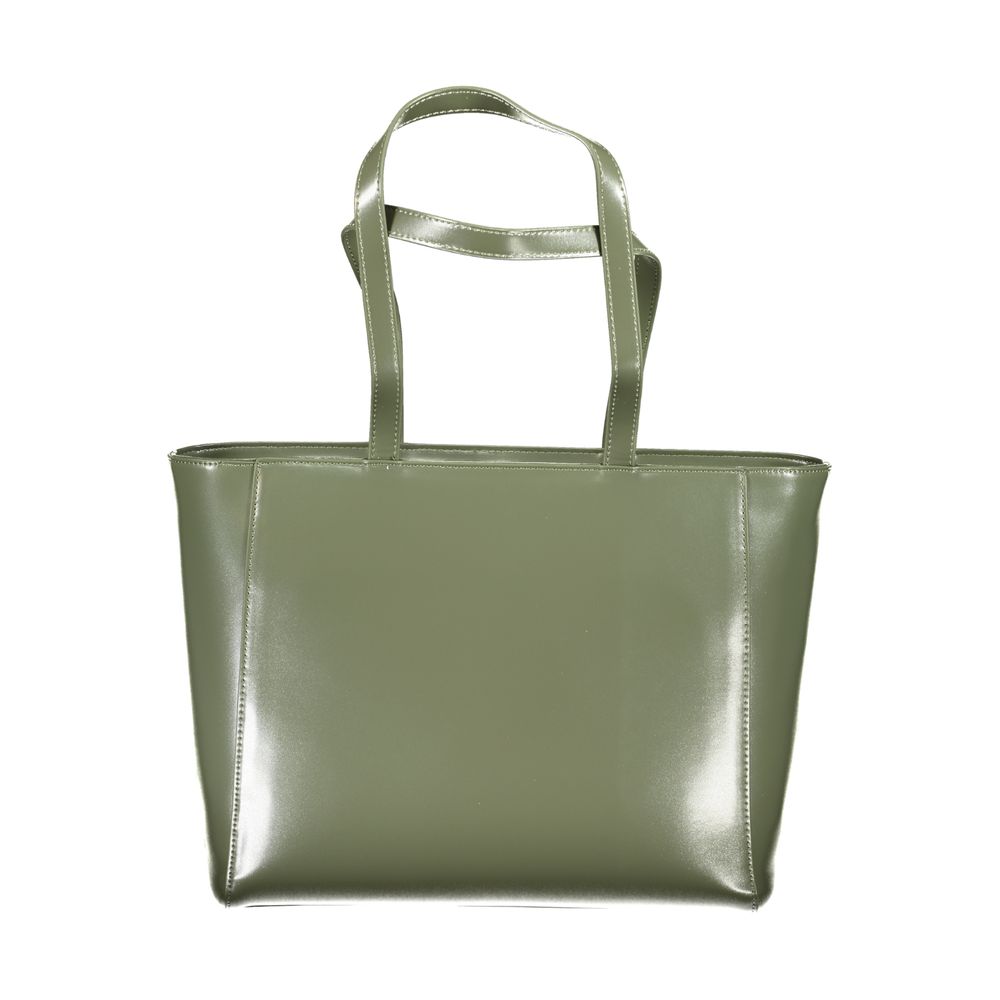 Mario Valentino Verde Polyurethane Women Shoulder Bag | Regal Royce