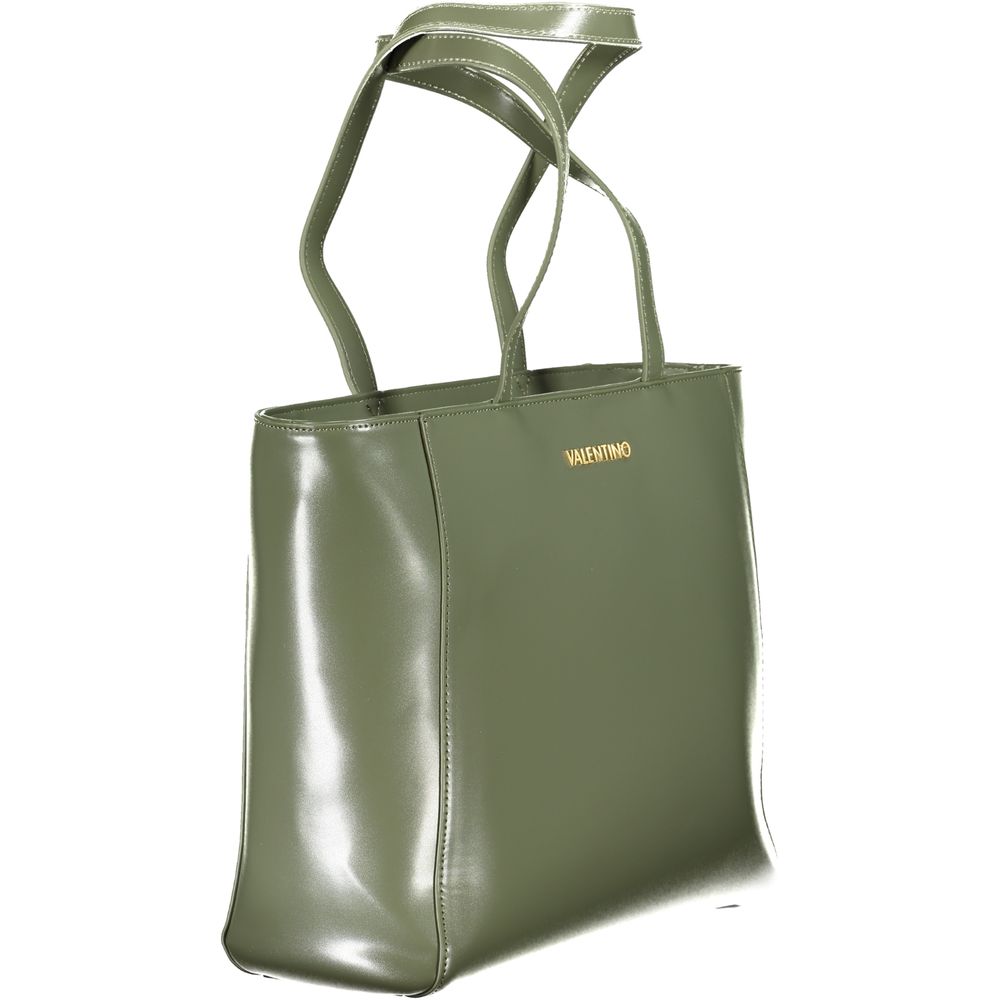 Mario Valentino Verde Polyurethane Women Shoulder Bag | Regal Royce